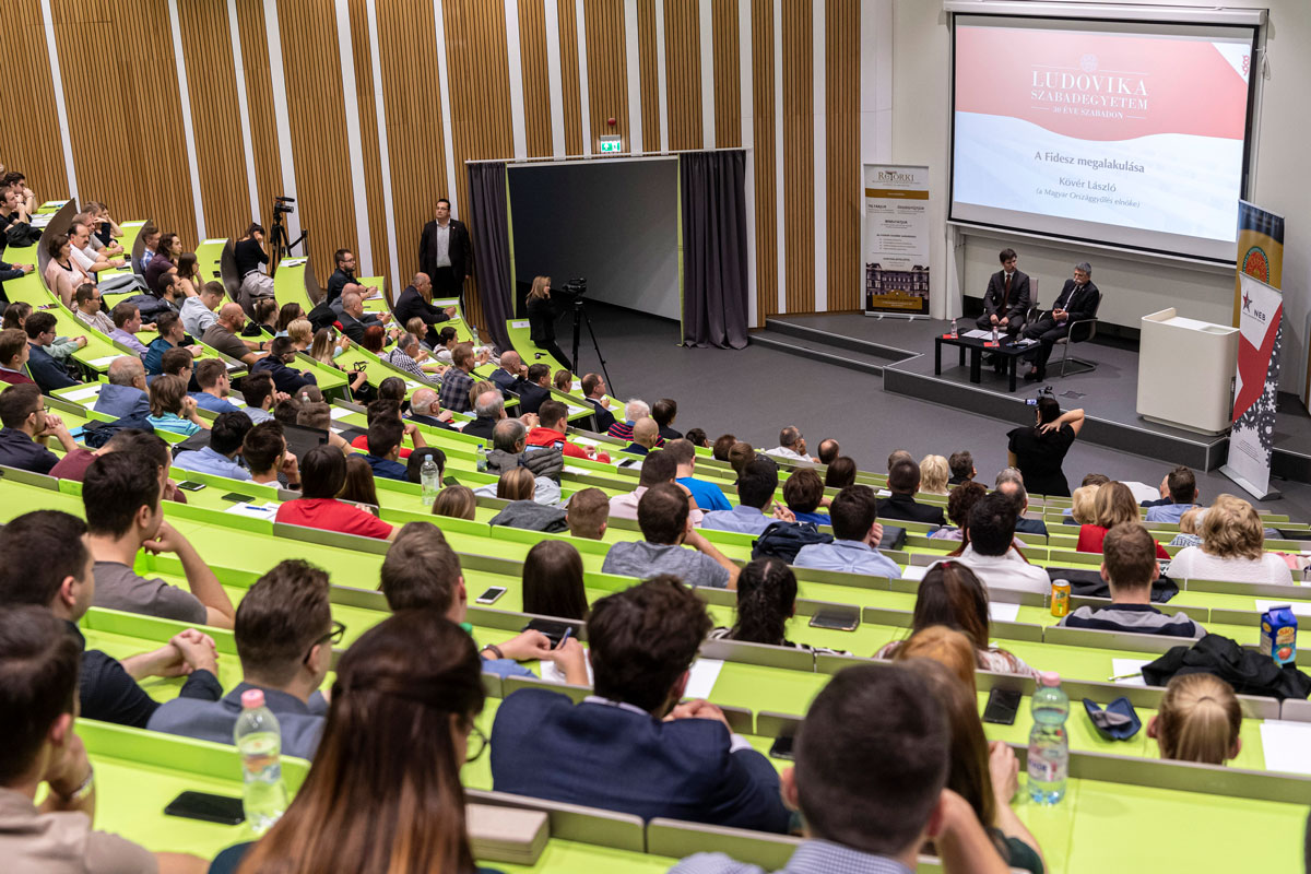 Kövér László a Fidesz létrehozásáról beszélt