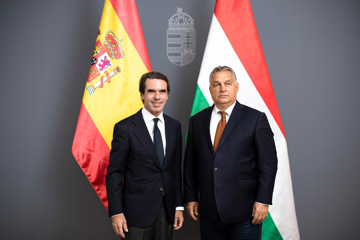A volt spanyol kormányfővel tárgyalt Orbán Viktor