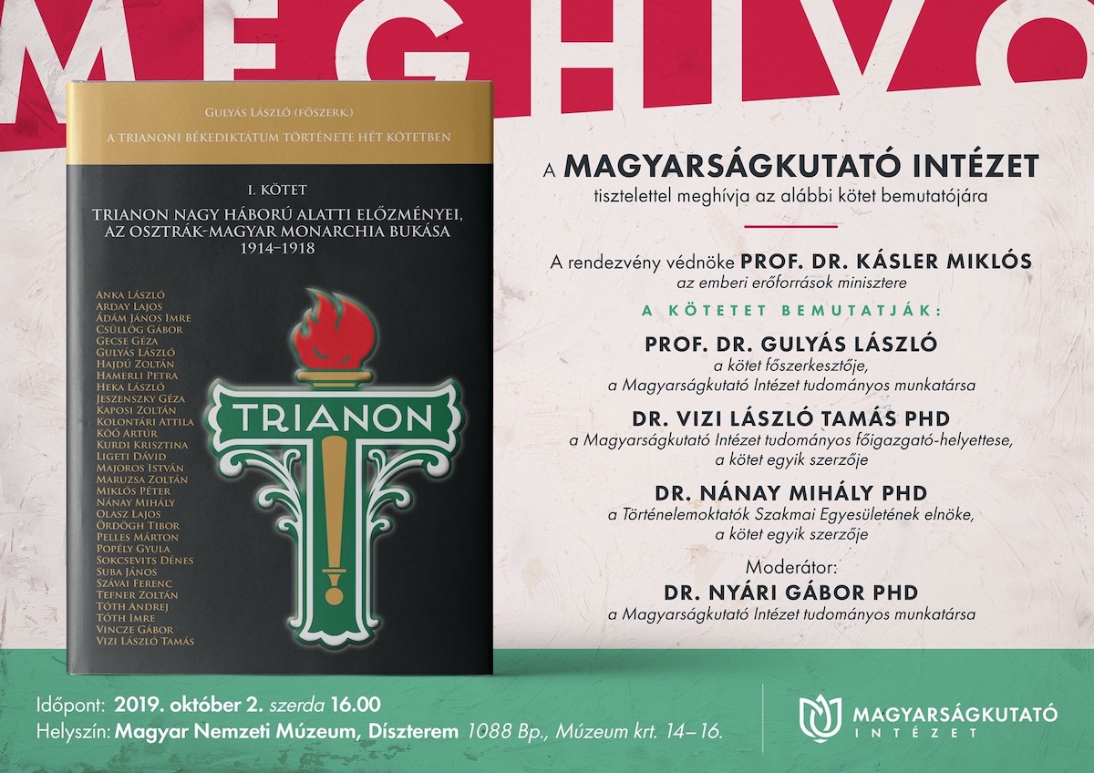 Trianonról a Nemzeti Múzeumban
