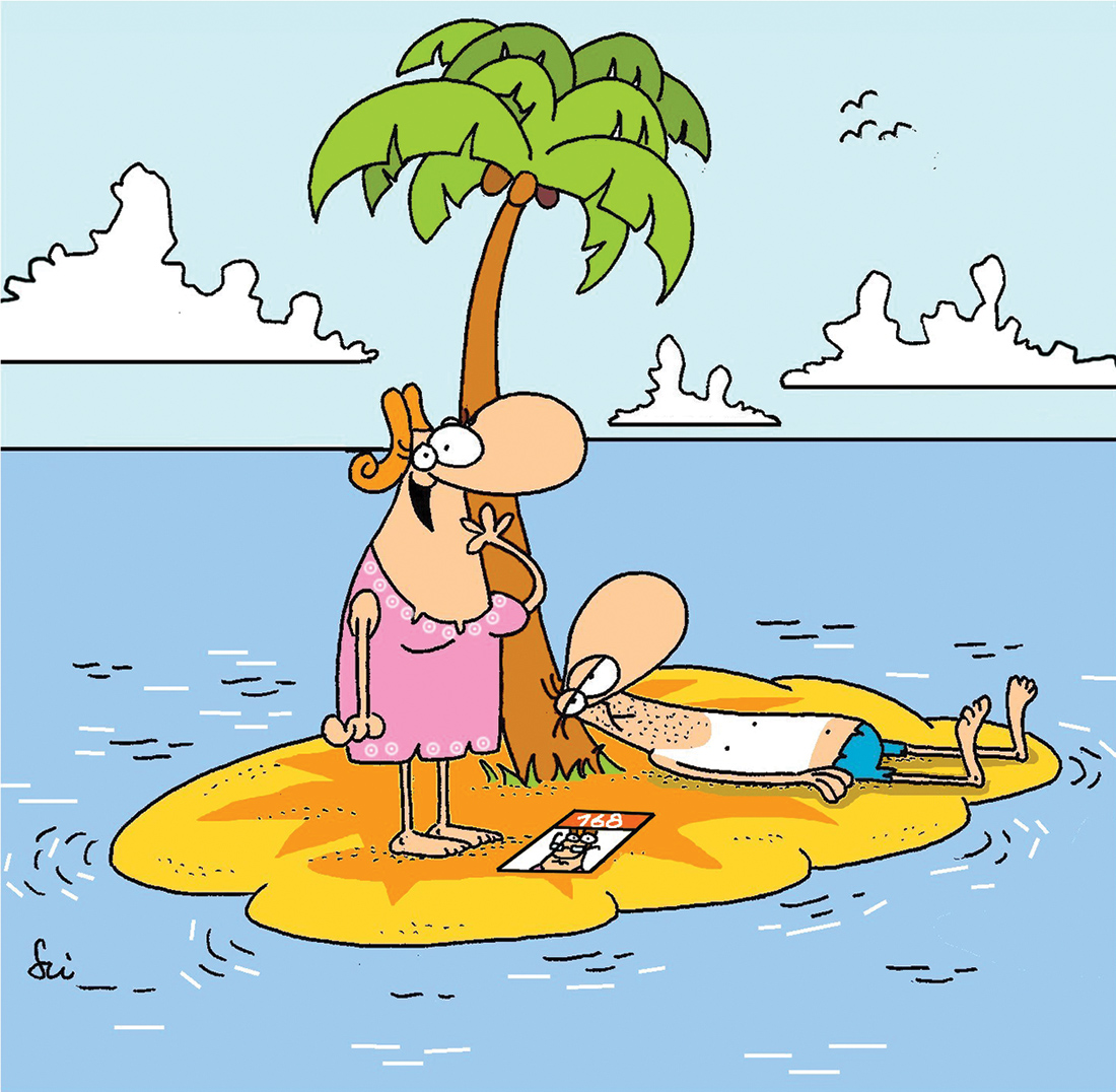 Optimista hajótörött