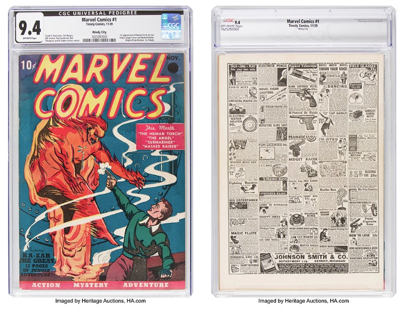 Brutálisan magas árat adtak a képregényért