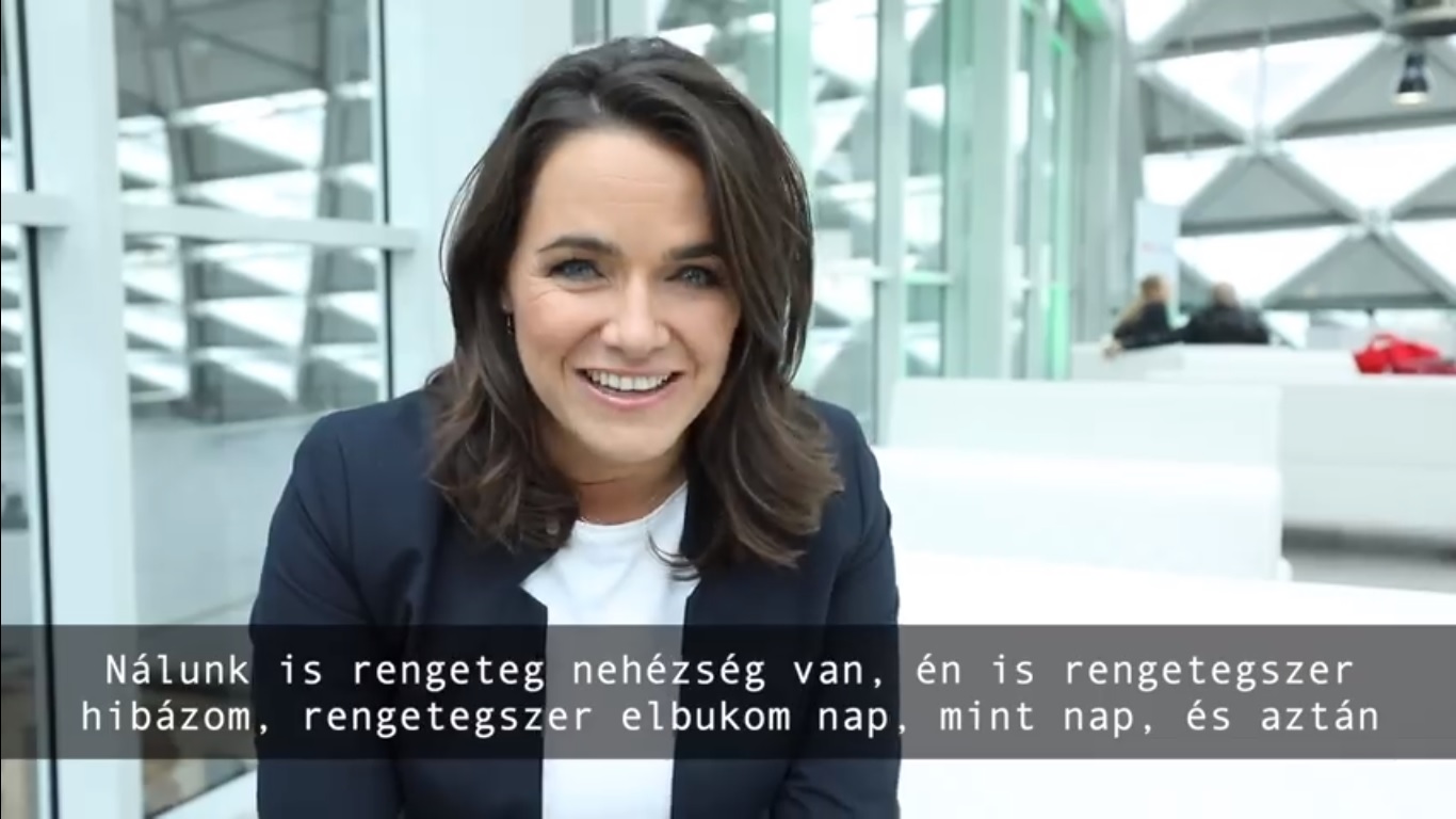 Novák Katalin: a nőknek is van helyük a politikában