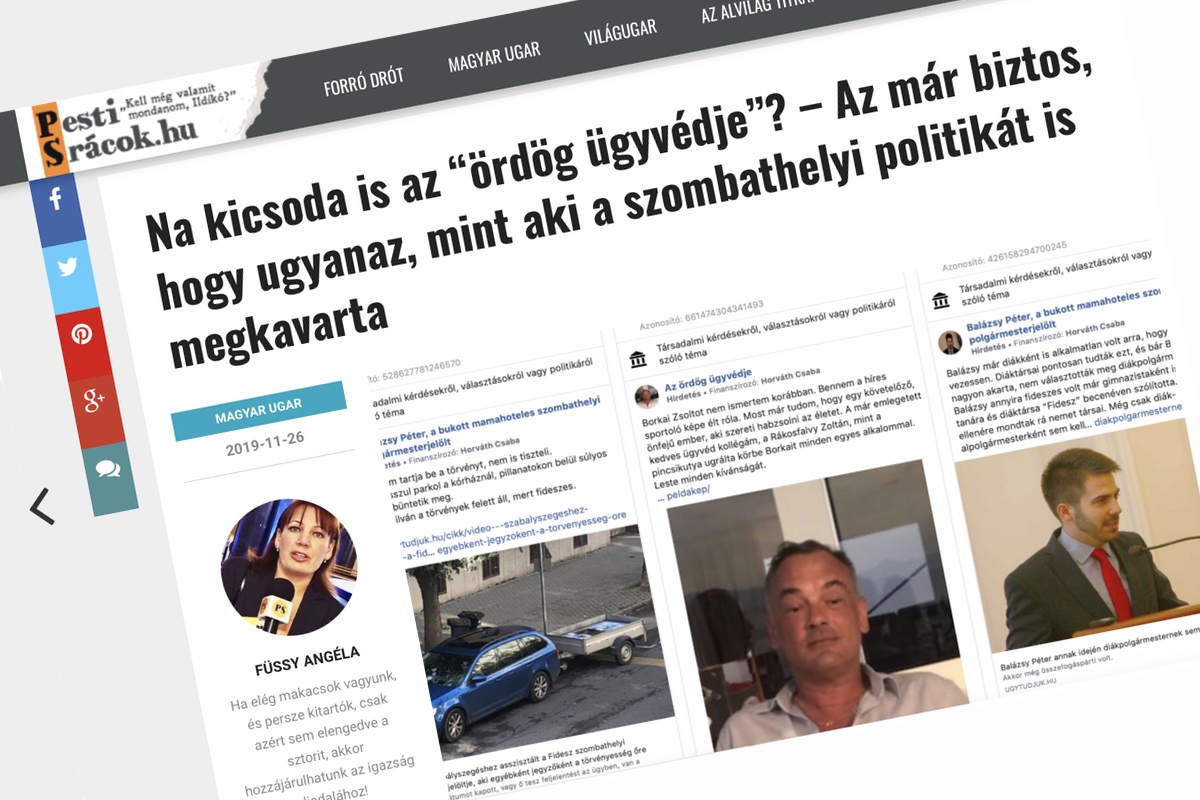 Közelebb juthatott az „ördög ügyvédjéhez” a Pesti Srácok
