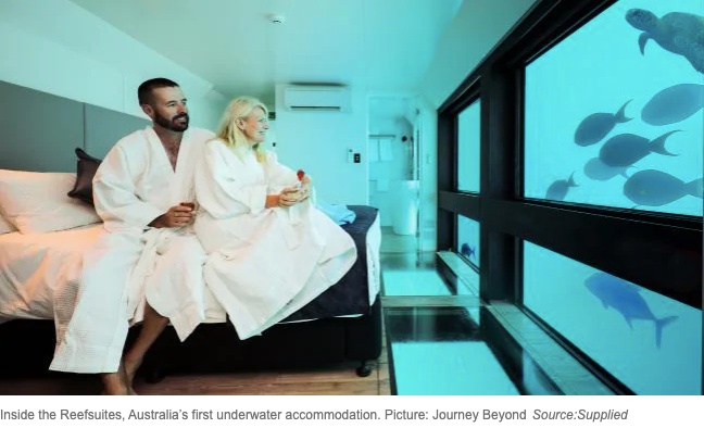 Víz alatti hotel nyílik a Nagy-korallzátonynál