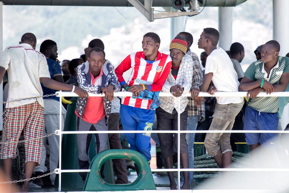 More than four thousand people arrived on the Italian shores in one day