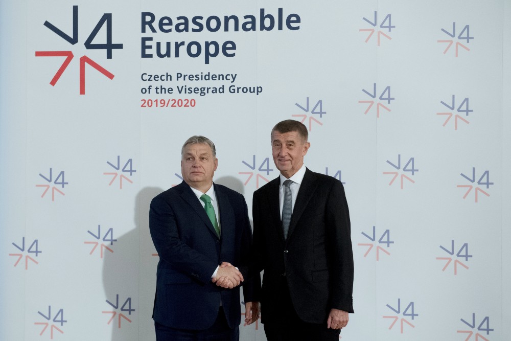 V4-es kormányfői csúcs Prágában