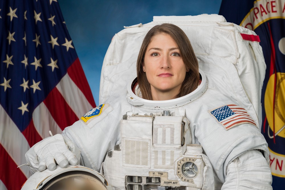 Visszatért a rekorder űrhajósnő