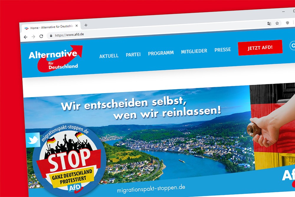 Alkotmányvédelmi megfigyelés alá vonták az AfD egyik platformját