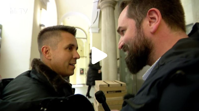 Az Informátor riporterét sértegette Czeglédy Csaba (VIDEÓ)