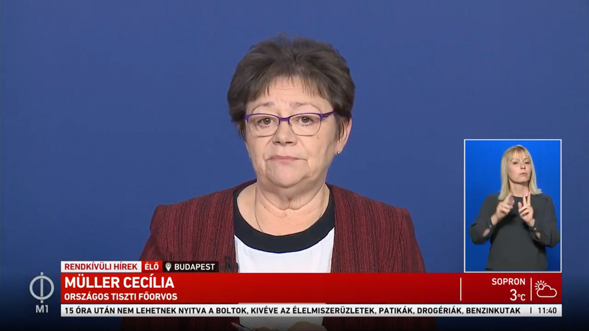 Operatív törzs: hatványozottan kezd nőni a fertőzöttek száma