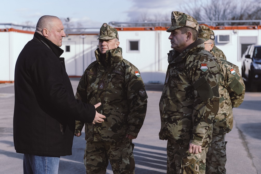 A Magyar Honvédség felkészülten védi a határt