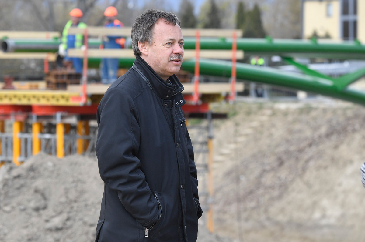 Épül a kerékpáros híd a Budapest–Szentendre szakaszon