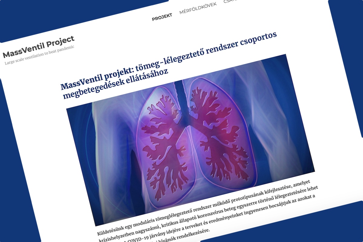 Ígéretes magyar fejlesztés segíthet a koronavírusos betegek ellátásában