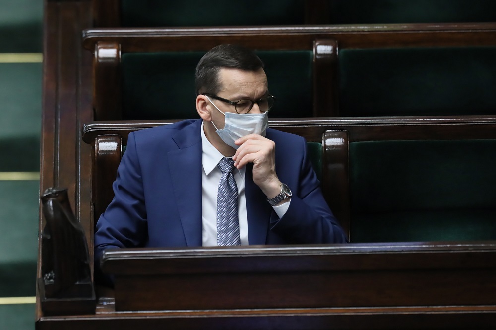 Morawiecki: az elnökválasztás májusi időpontjára az alkotmány kötelez