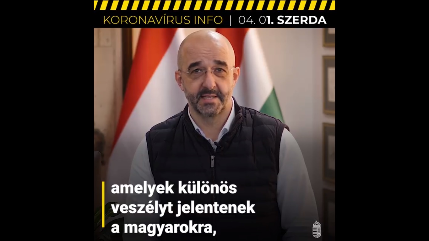 A bővebb adatszolgáltatásról beszélt Kovács Zoltán (videó)