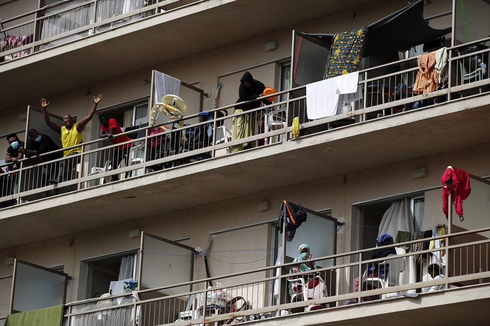 A migránsok között is megjelent a koronavírus