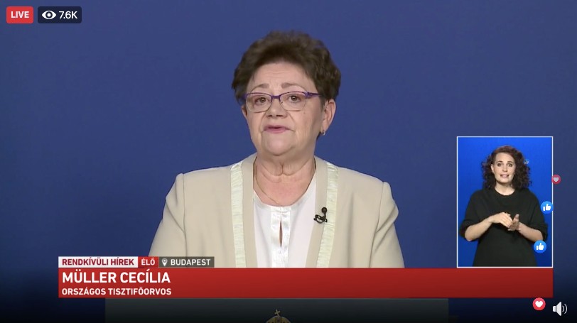 Több mint hétszáz fertőzött beteg van kórházban