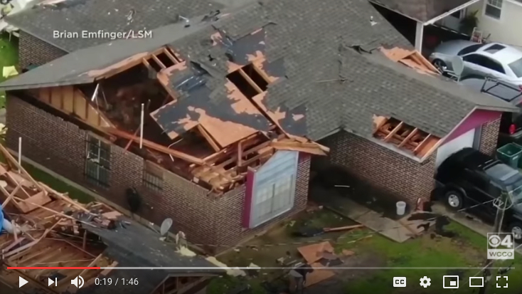 Tornádók gyilkoltak Mississippiben