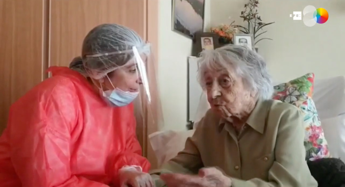 113 éves nő győzte le a koronavírust