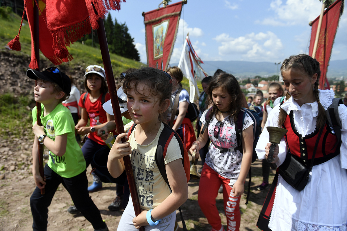 Búcsú a Széphavason