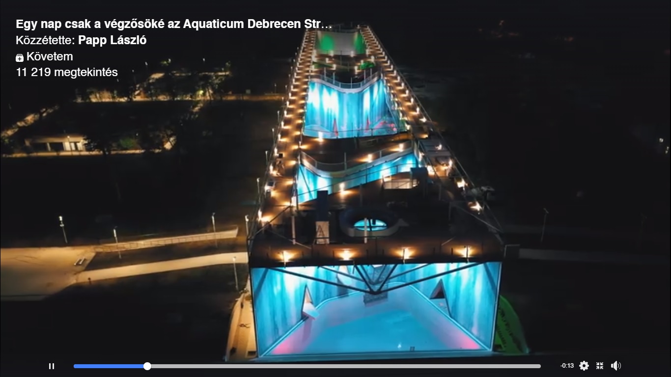 Egy napra a végzős diákoké lesz a nagyerdei strand