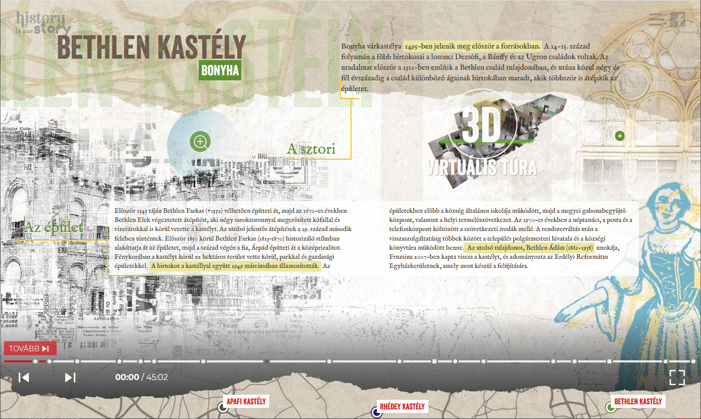 Kastélysorsok Erdélyben