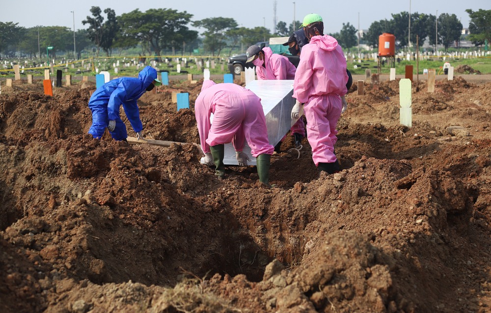 Indonézia Ázsia új koronavírus-gócpontja