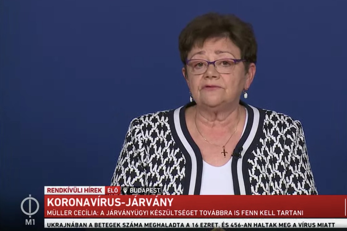 Müller Cecília: a vírus még itt van közöttünk