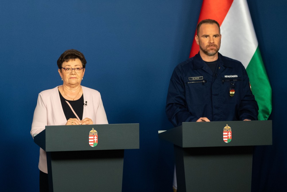 Operatív törzs: egész Magyarországra érvényes a veszélyhelyzet