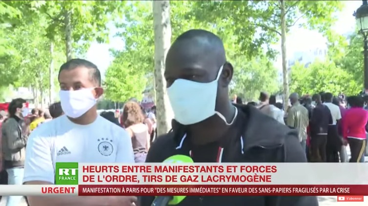 Ezrek tüntettek Franciaországban a migránsokért