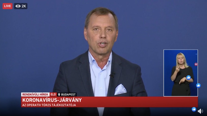 Szlávik János cáfolta a maszkokkal kapcsolatos álhíreket