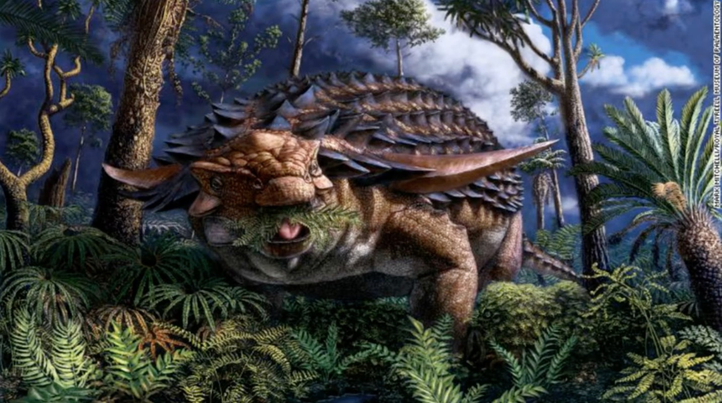 Páfrányt evett a dinoszaurusz, mielőtt a folyóba fulladt