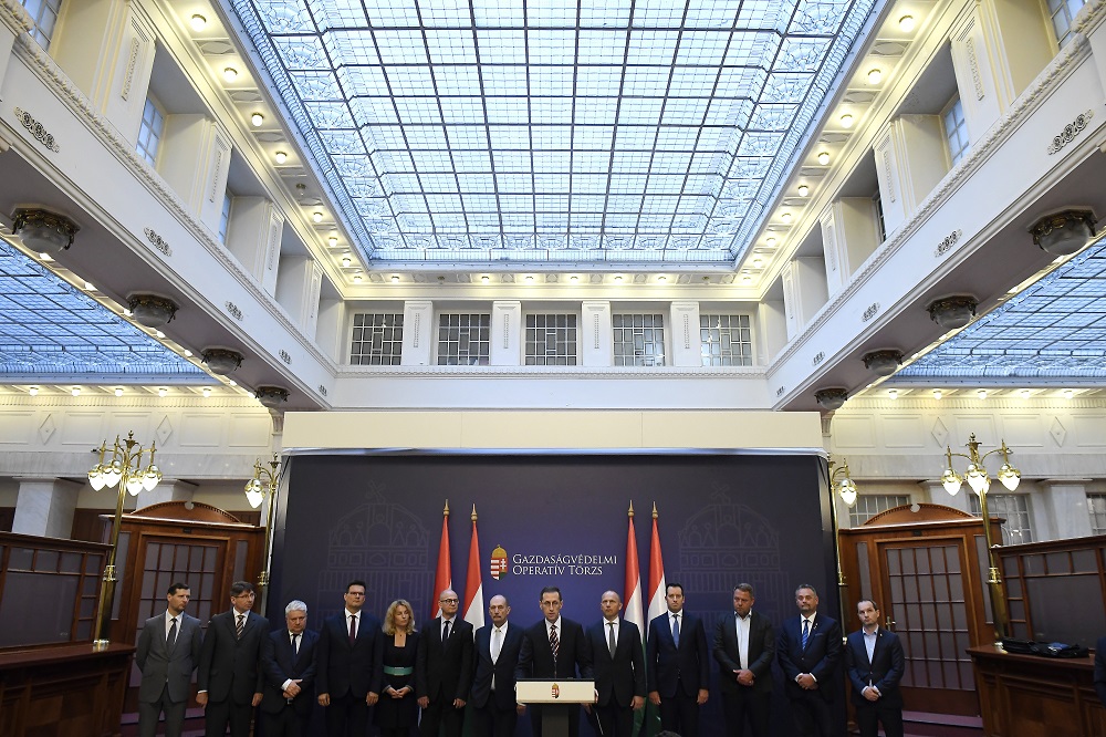 Megalakult a Gazdaságvédelmi Operatív Törzs