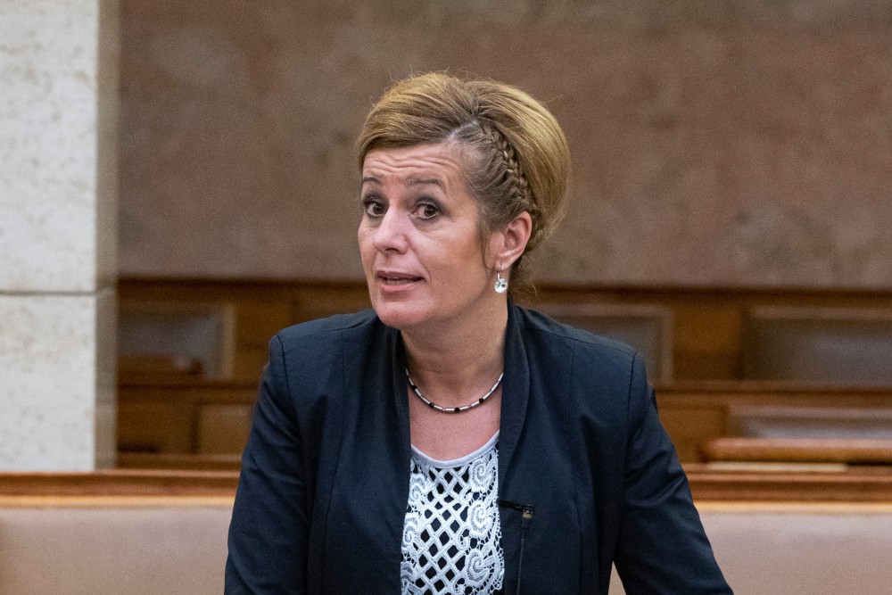 Bangóné ma éppen a költségvetéshez is értett