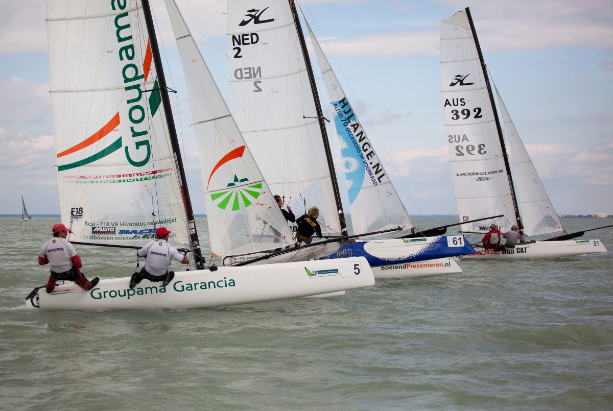 Diószegi Zoltán nyerte az első vitorlásversenyt