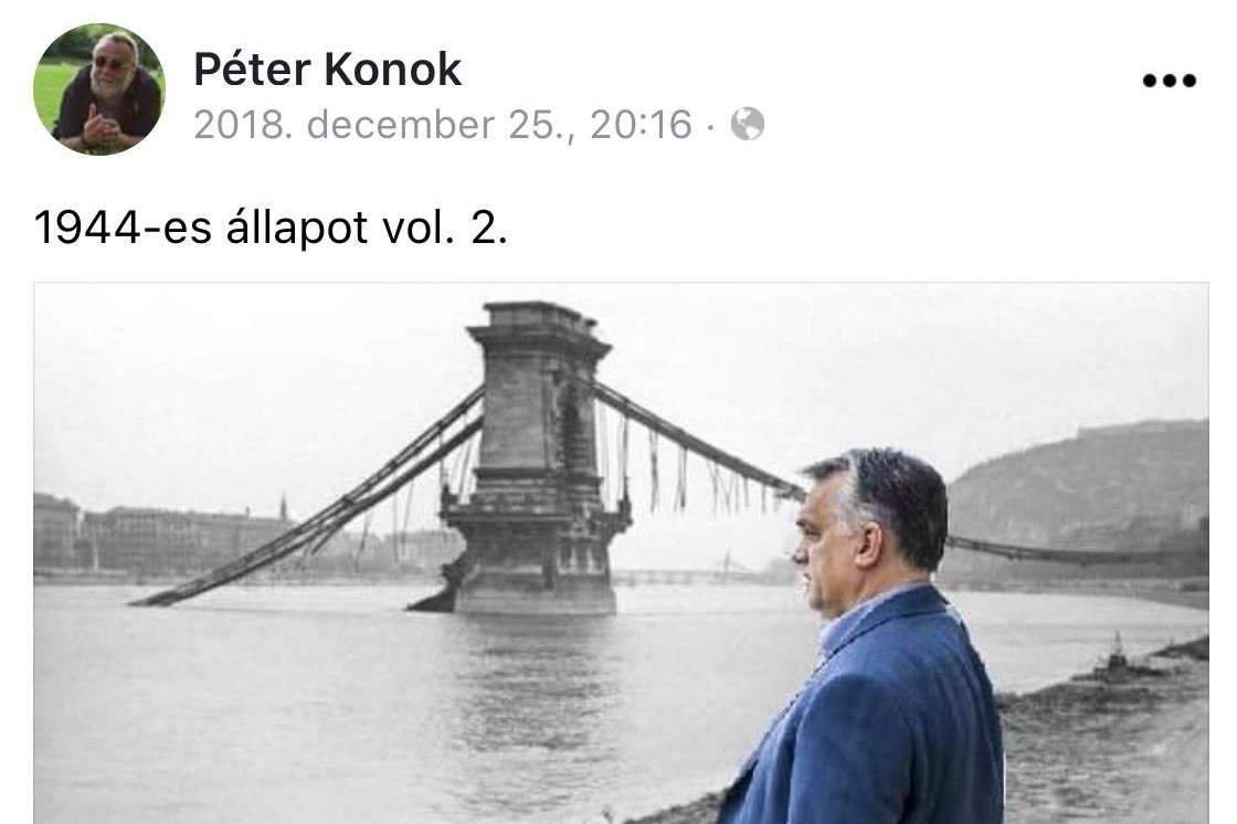 Nocsak! Orbán Viktort is ábrázolták már Szálasiként