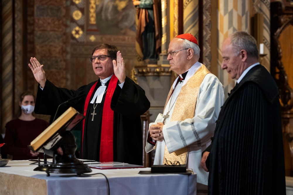 Együtt imádkoztak a keresztény egyházak vezetői