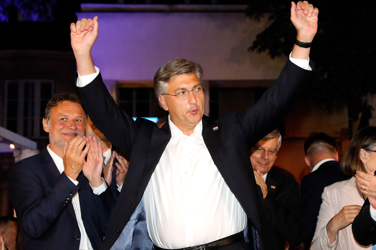 A választás eredménye alapján nem lesz változás Horvátországban