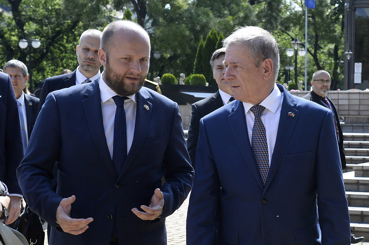Benkő Tibor a szlovák védelmi miniszterrel tárgyalt