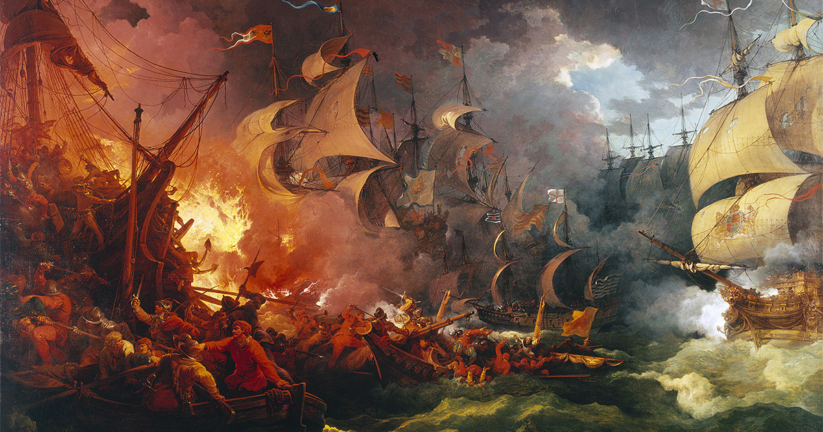 A nagy (?) spanyol (?) armada (?) pusztulása (?) 1588-ban | Demokrata