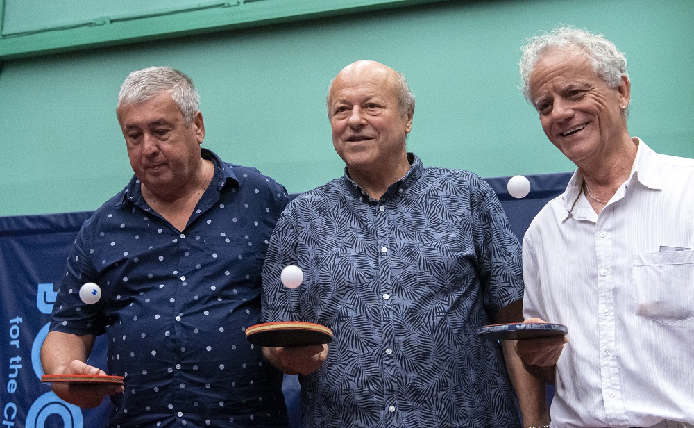 A hetvenéves Jónyer Istvánt köszöntötte az asztalitenisz-szövetség