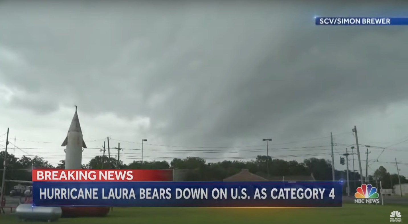 „Túlélhetetlen” lehet a Laura hurrikán az Egyesült Államokban