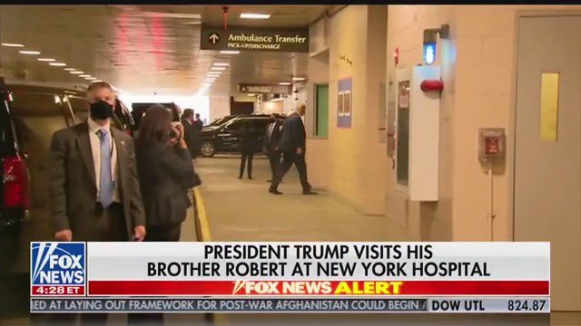 Donald Trump öccse súlyos beteg, az elnök New Yorkba utazott