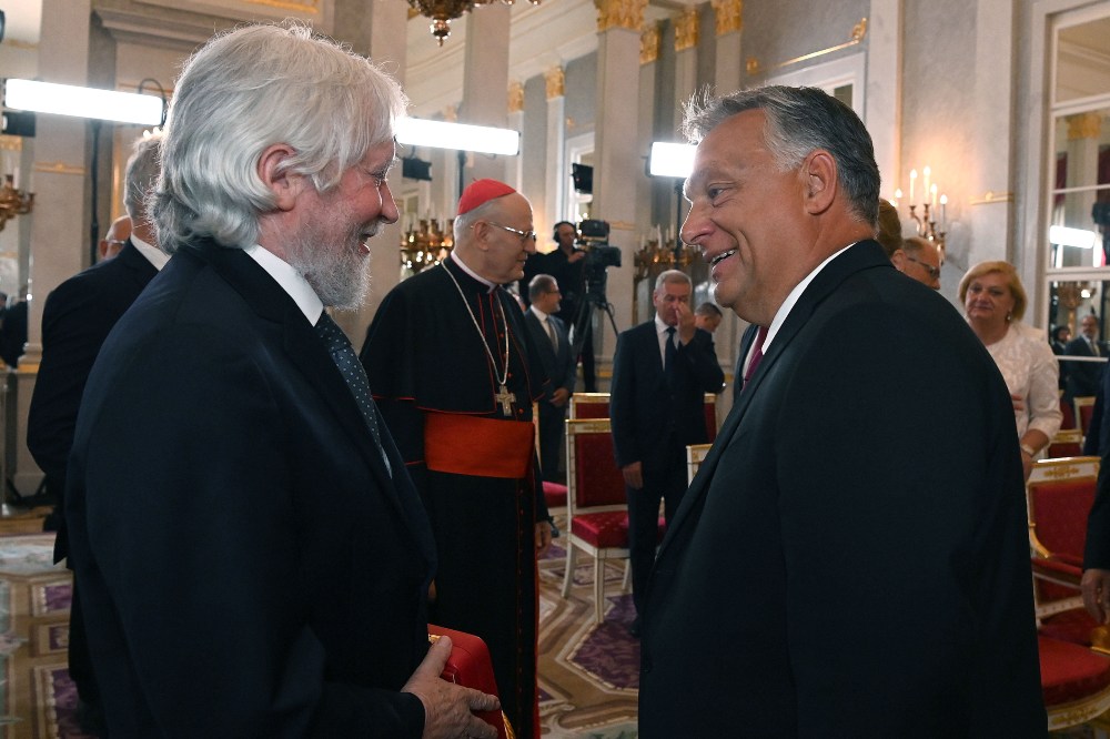 Szemerédi Endre kapta a Szent István-rend kitüntetést