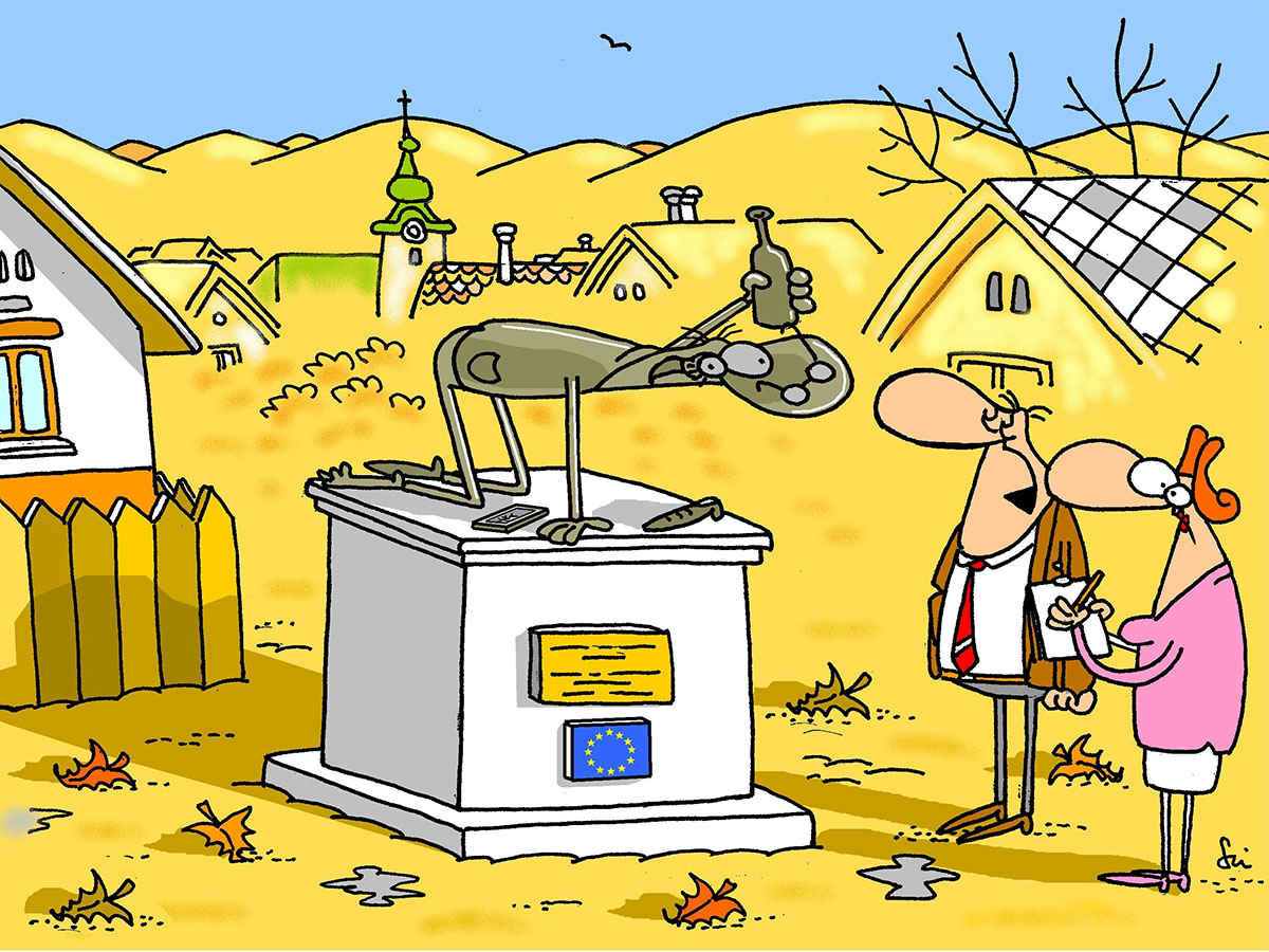 Jobbikos-dékás vezetésű falu