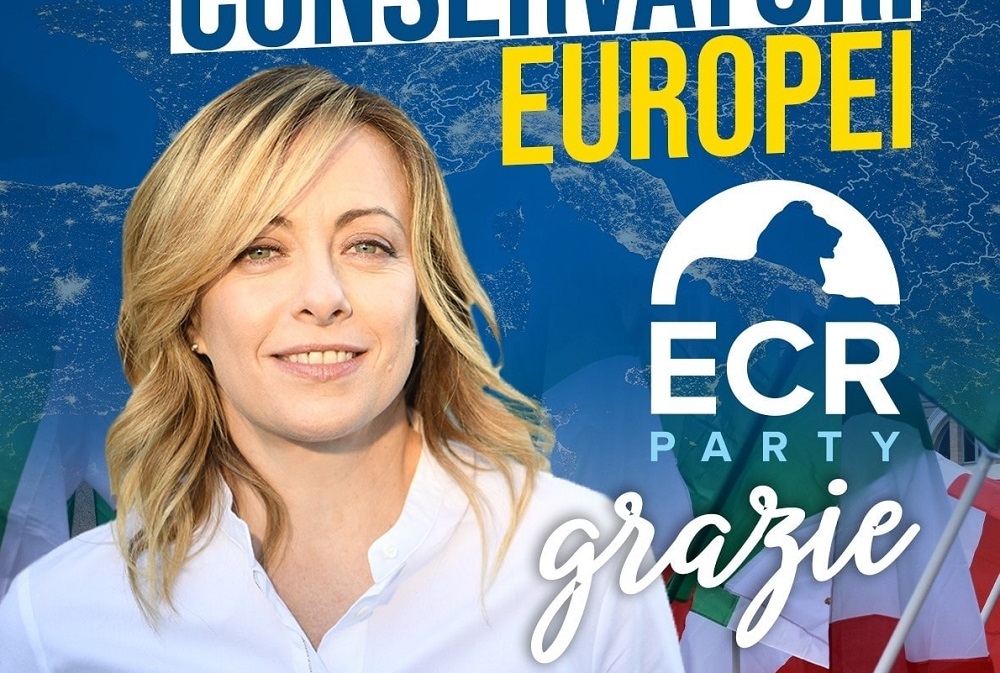 Giorgia Meloni lett az ECR elnöke