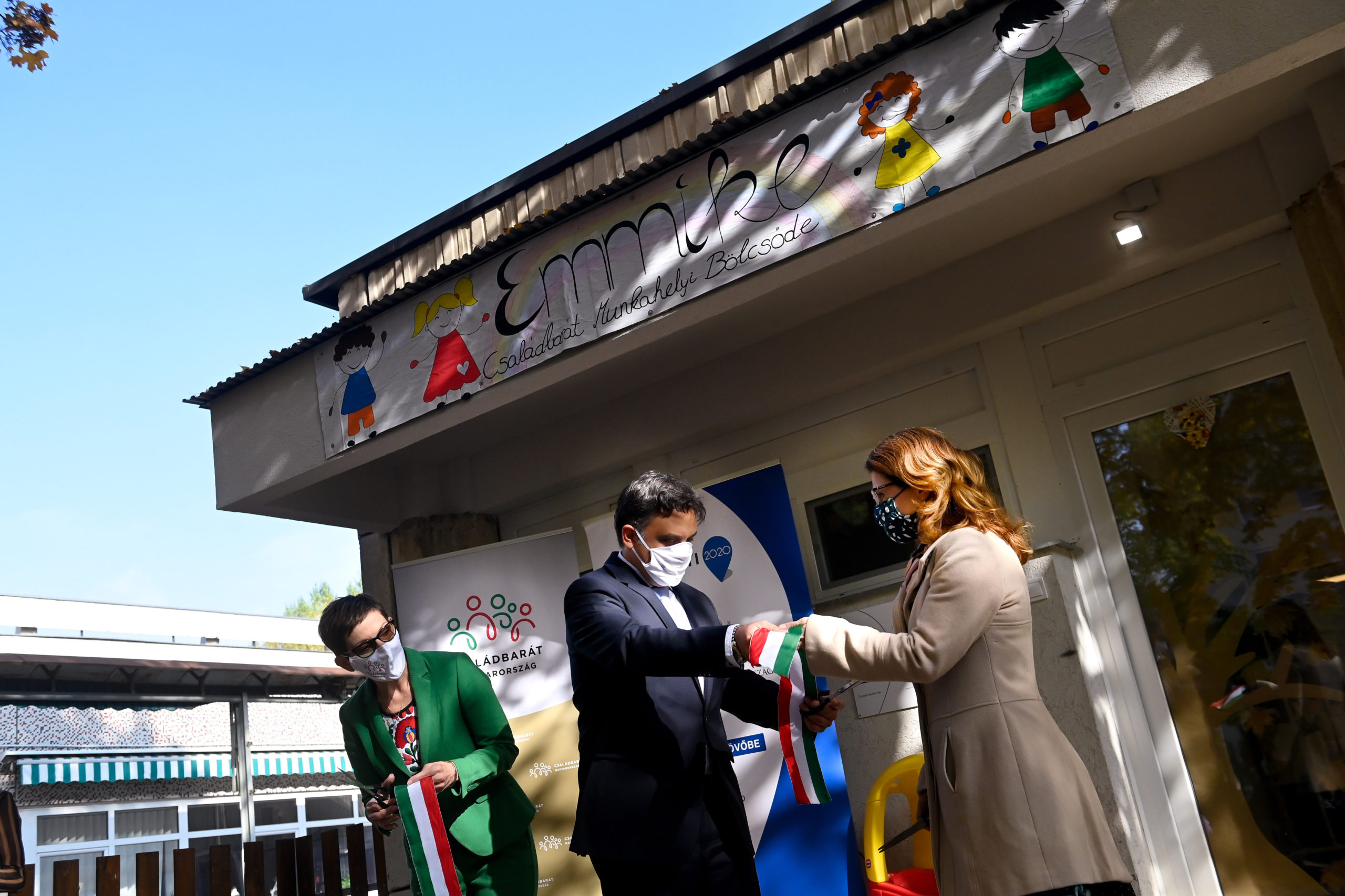 Átadták az Emmi munkahelyi bölcsődéjét a XIII. kerületben