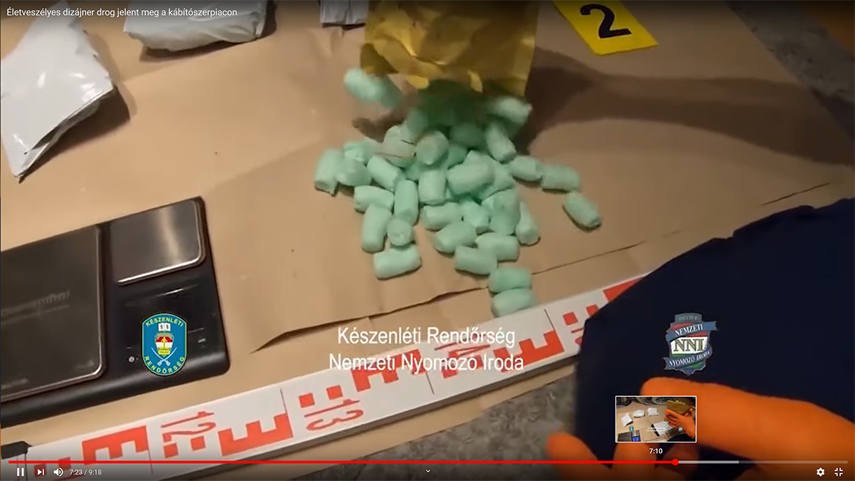 Postán küldözgette a dizájnerdrogokat