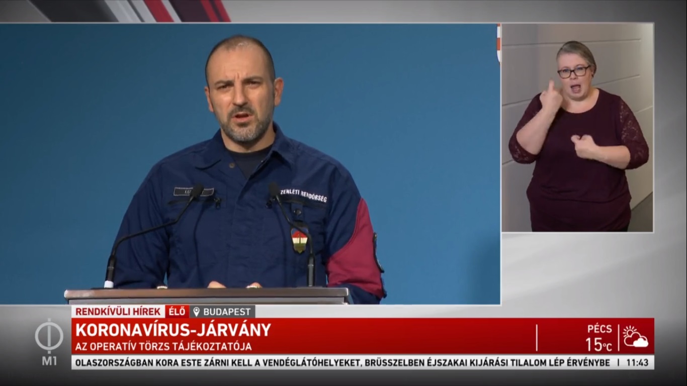 Operatív törzs: a szomszédos országokban sem lassul a járvány