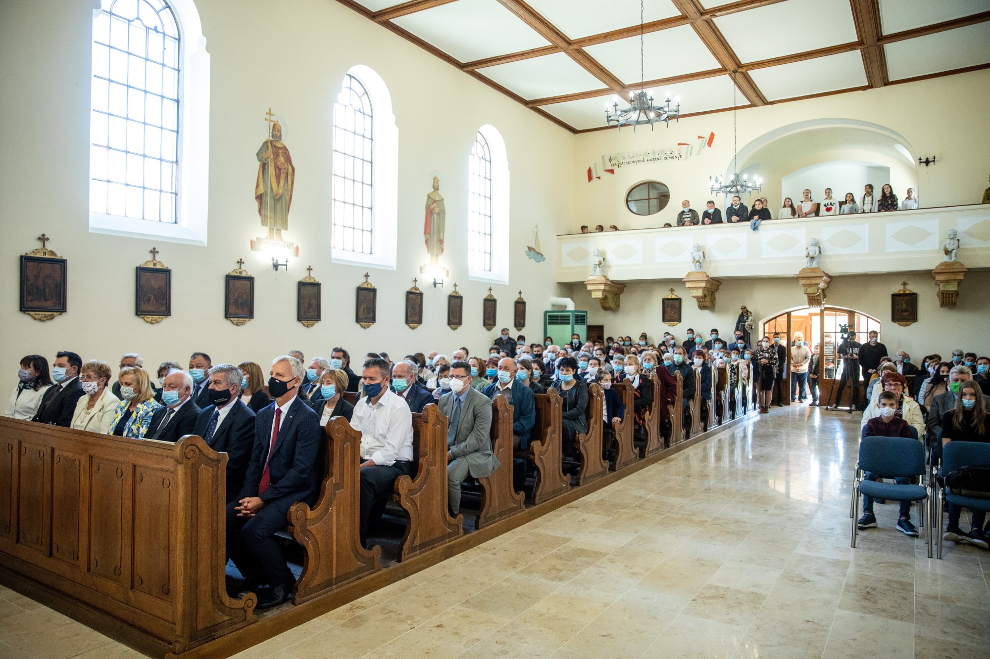 A templomok a járványhelyzetben is nyitva maradtak